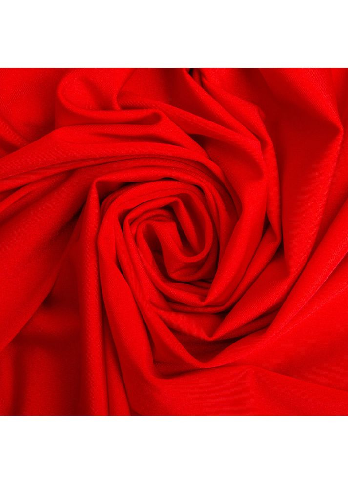 Ткань трикотаж Бифлекс 200 г/м2 стрейчевая эластичная блестящая для купальников и спортивной одежды красная IDEIA (353968719)