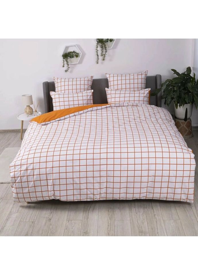 Постільна білизна полуторна Happy Sleep Terracotta Check 2-03794-25229 150х220 см ТЕП (336328044)