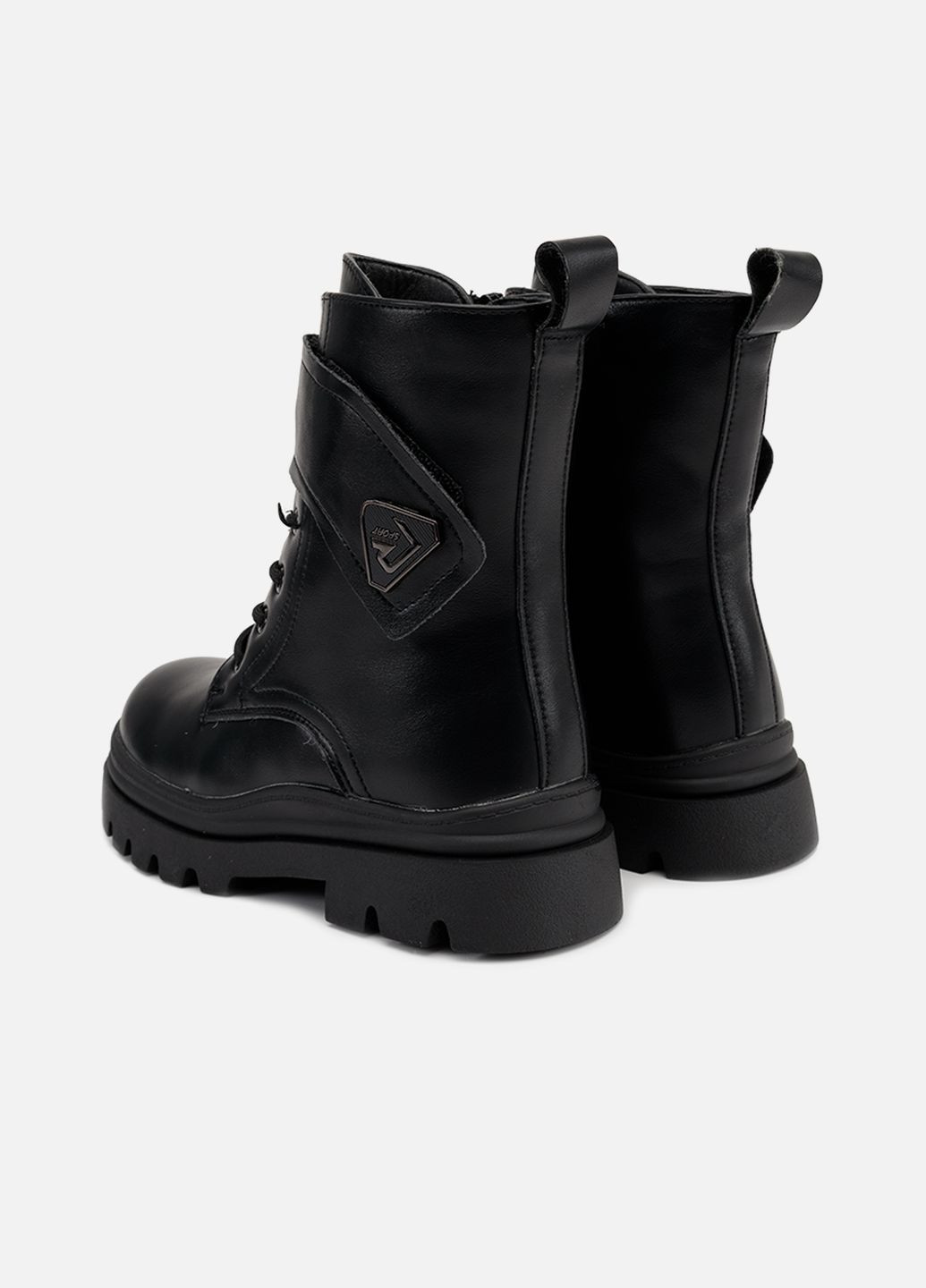 Черные зимние ботинки зимние для девочки цвет черный цб-00258978 Buddy Sheep