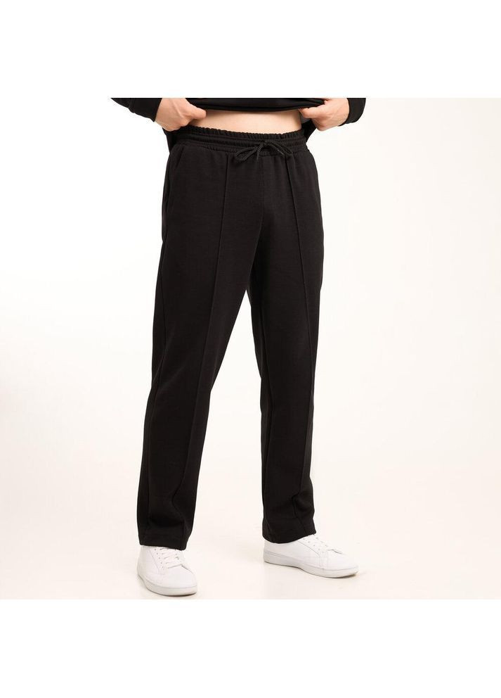 Стильний чоловічий спортивний костюм чорний весна/осінь No Brand (366341192)