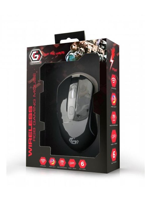 Миша бездротова MUSGW-6BL-01 Black Gembird (336956435)