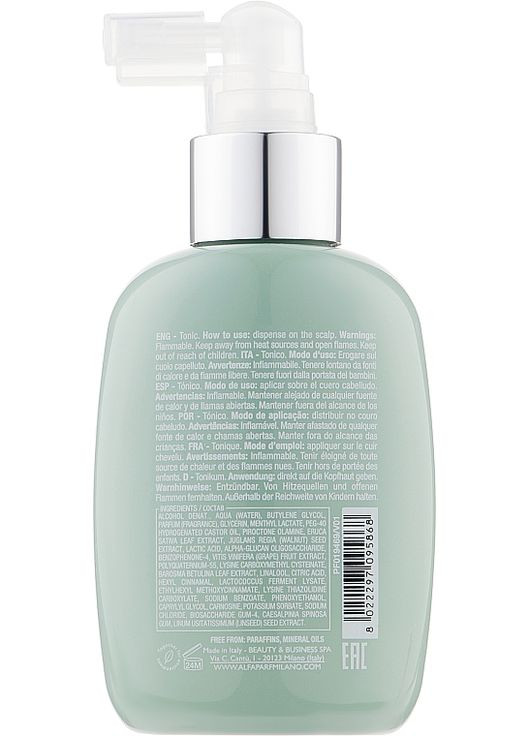 Тонізувальний тонік для волосся Semi Di Lino Scalp Renew Energizing Tonic 125ml (849088-62058) Alfaparf (368603675)