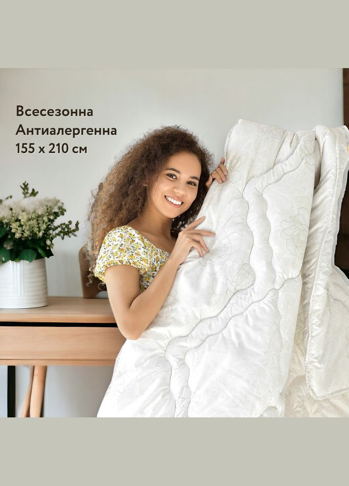 Всесезонна ковдра Air Dream Classic 155Х210 см троянди (8-11748*001) IDEIA (282313522)
