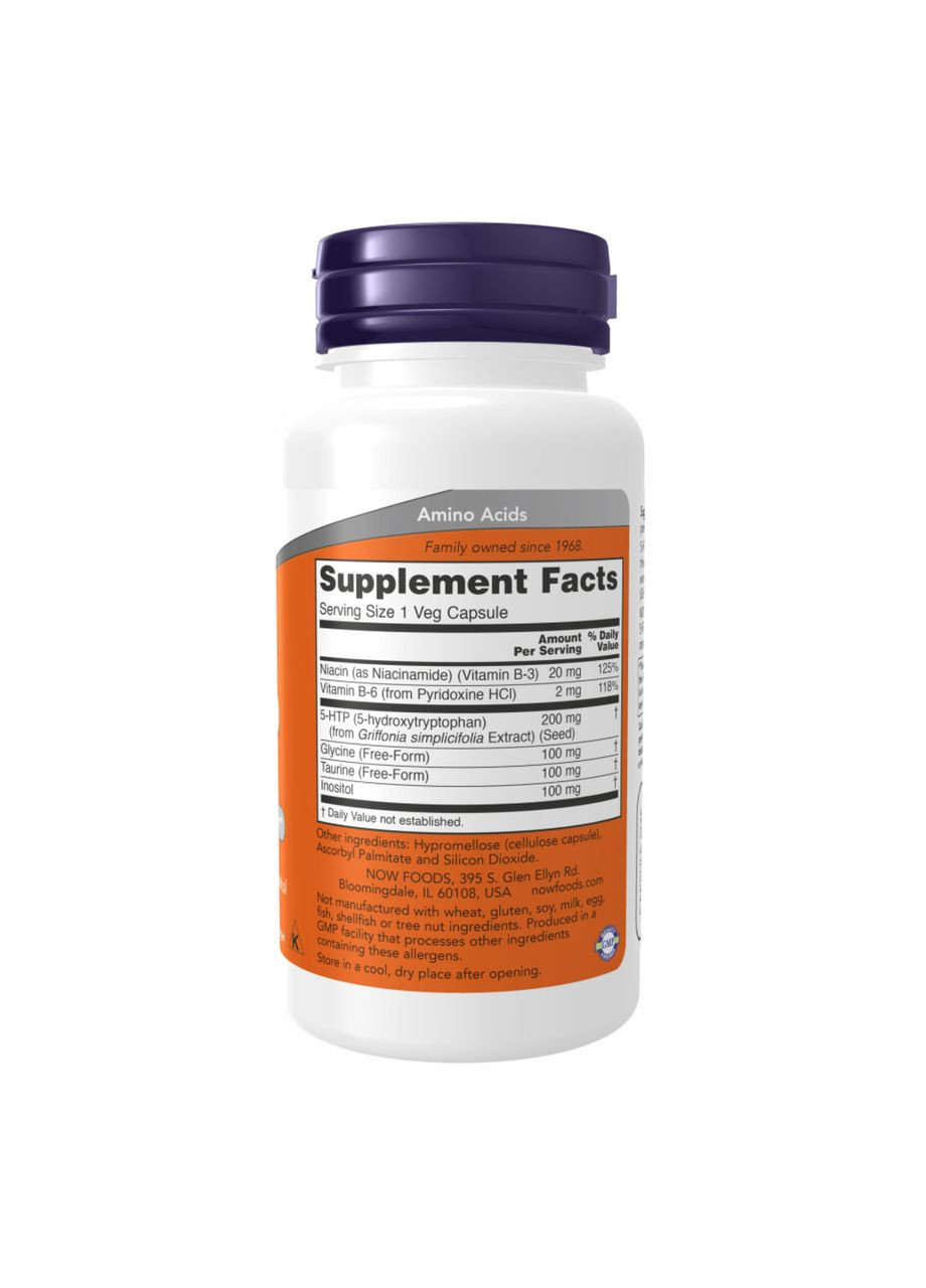 5-HTP 100mg Chewable Lozenges - 90 tabs Now Foods (369399007)