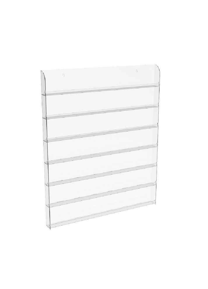 Стенд під лаки 620х45х748 мм 7 полиць Ekostar (367609194)