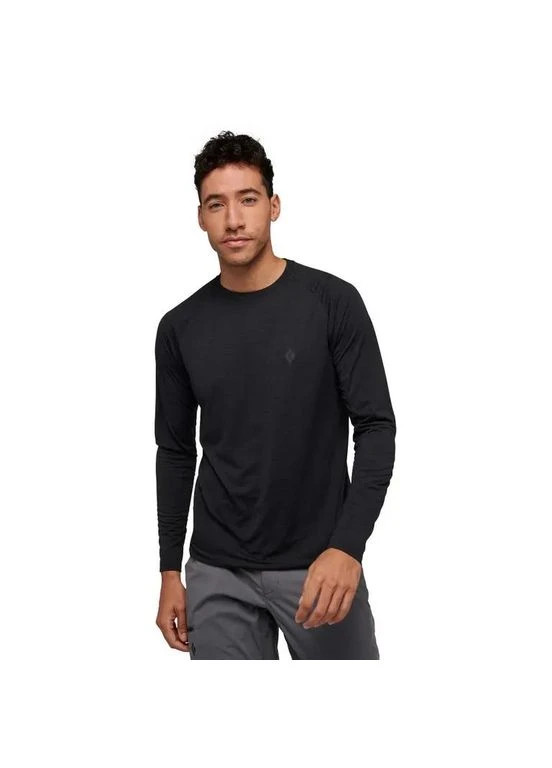 Футболка мужская с длинным рукавом Lightwire LS Tech Tee, Black, Black Diamond (334670029)