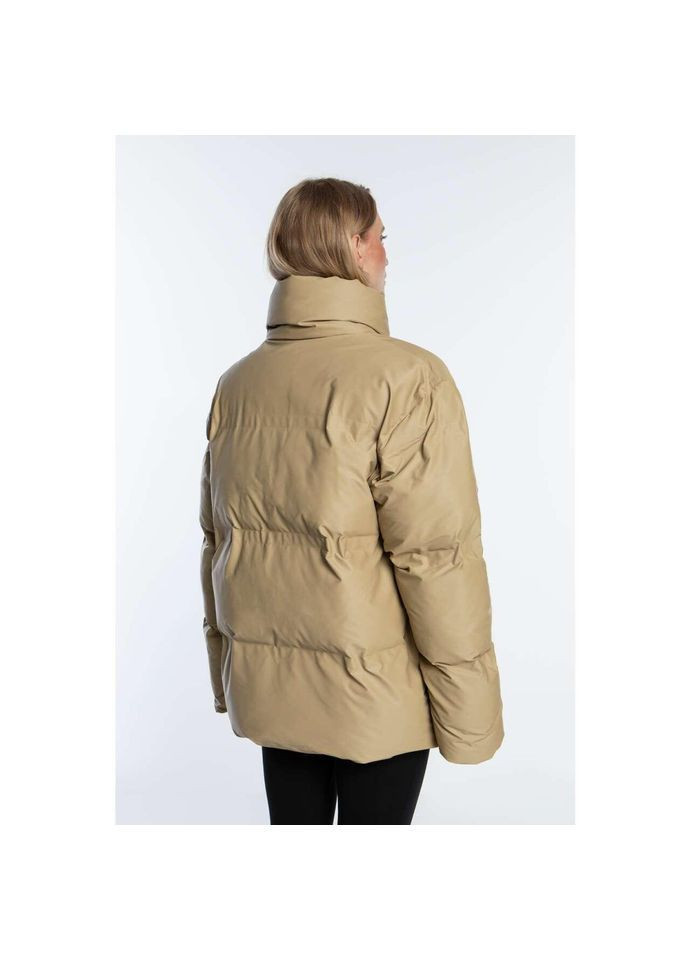 Бежевая зимняя куртка bator puffer jacket w3t3 15240-04 Rains