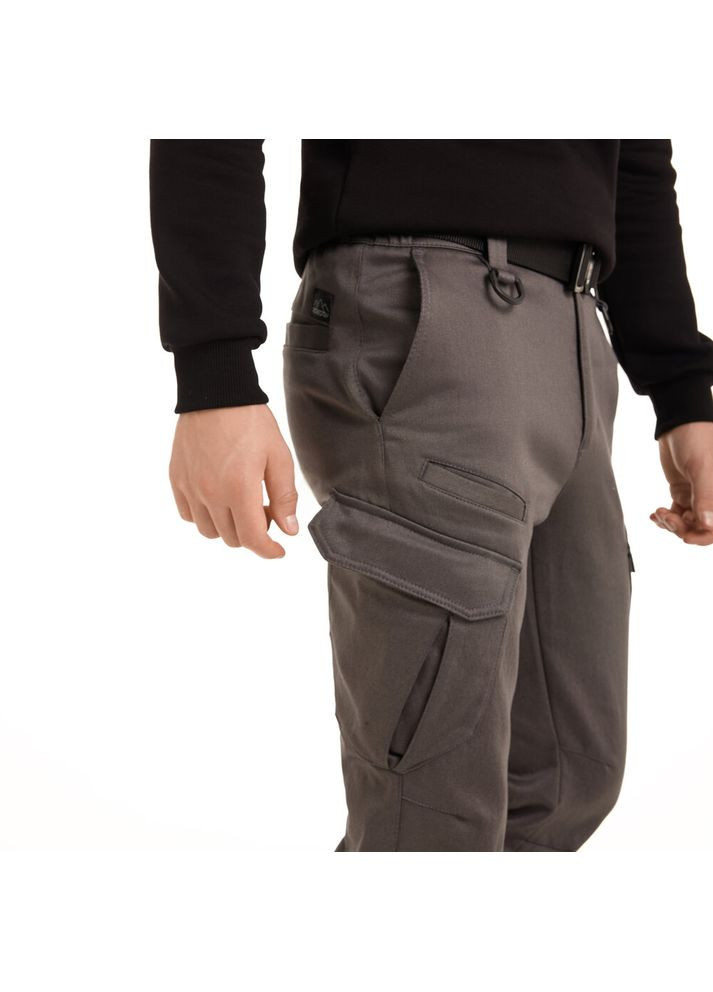Штани-карго trousers Tactical ЗИМА Темно-сірий Pobedov (364864163)