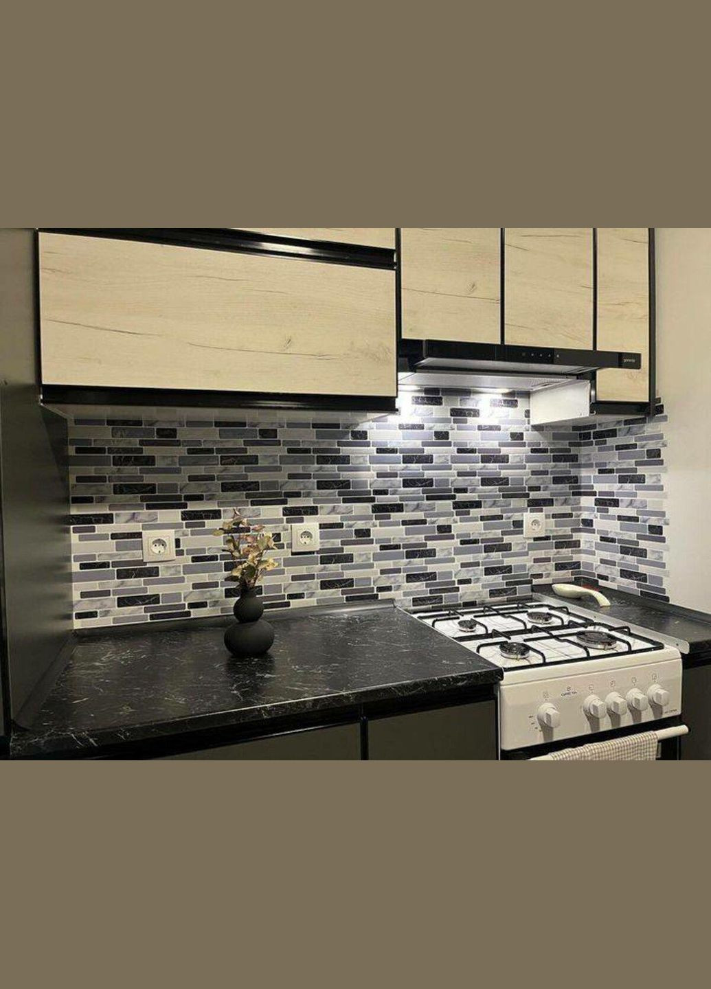 Самоклеюча поліуретанова плитка під мармур 305х305х1мм SW-00001174 Sticker Wall (329893161)