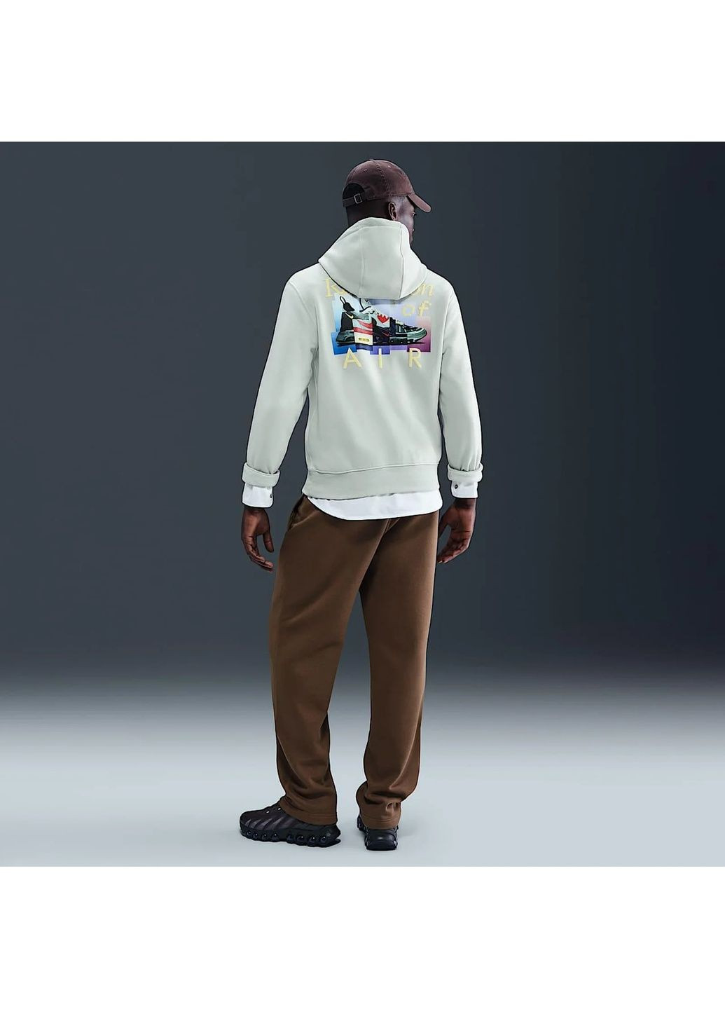 Худі чоловіче Nsw Hdy Club Bb Olive Nike (364838108)