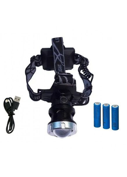 Налобний акумуляторний ліхтар BL 8070 P50, ліхтар на голову для туризму та риболовлі Bailong (329870813)