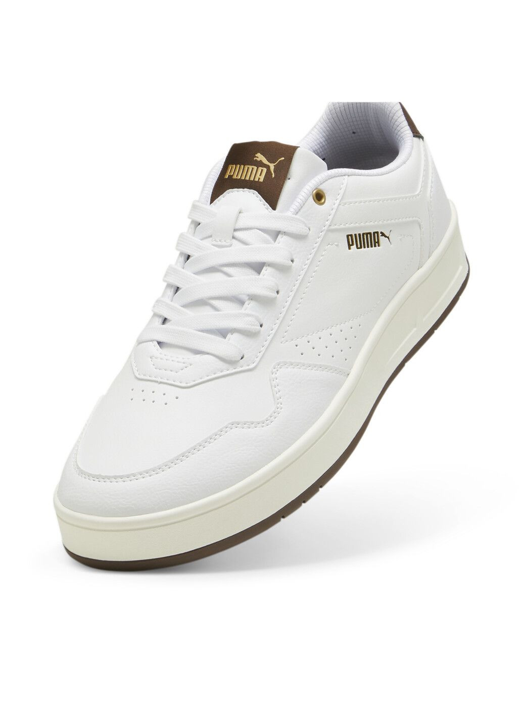 Белые всесезонные кеды court classic sneakers Puma