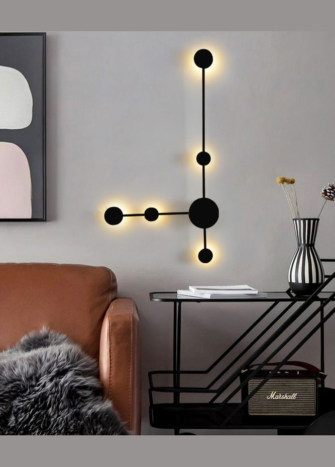 Бра LED 27651 Черный 7х47х75 см. Sunnysky (364765862)