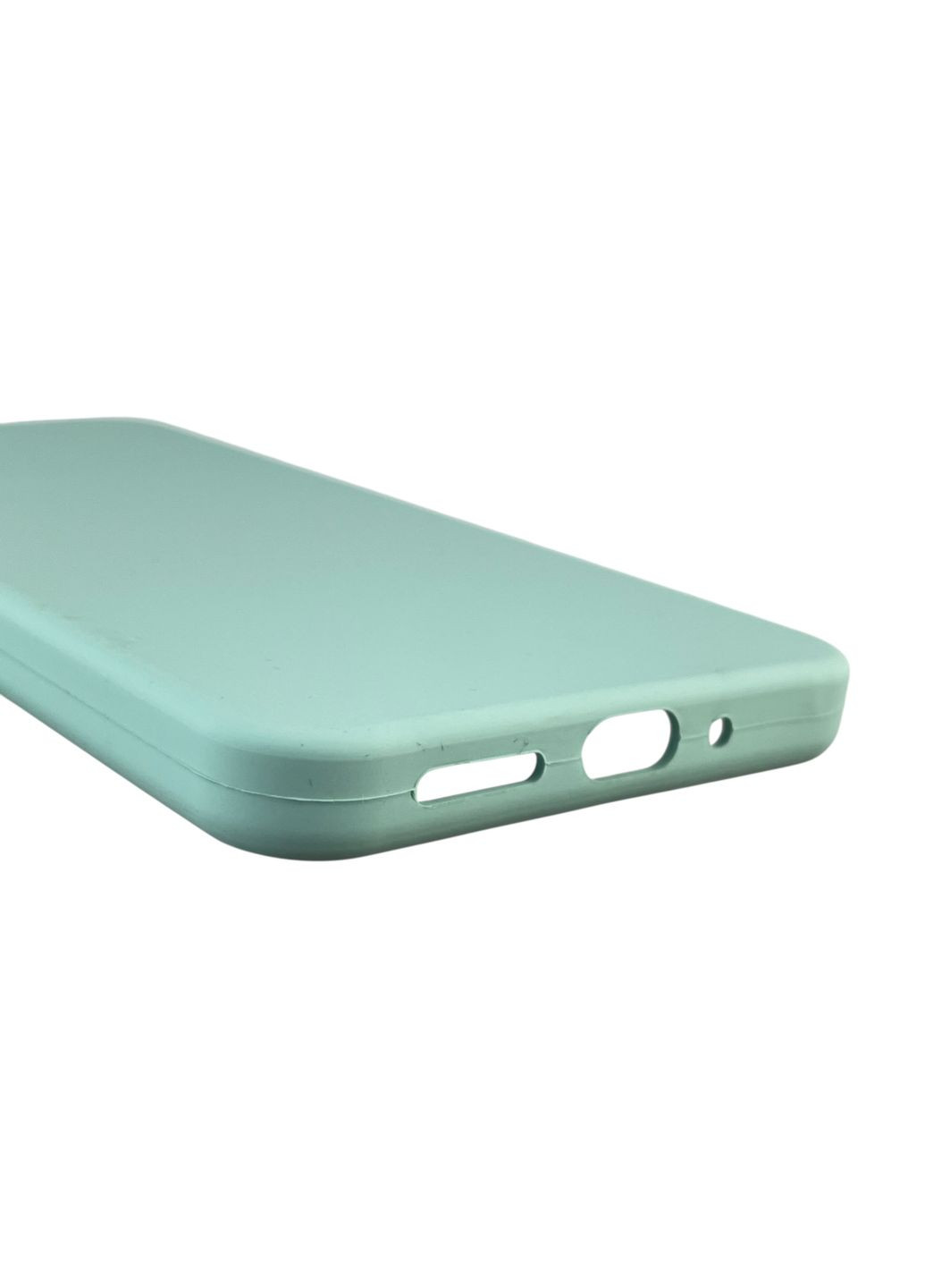 Чехол для POCO C65 силиконовый с микрофиброй нескользящий на сяоми поко с65 бирюзовый Xiaomi (366390679)