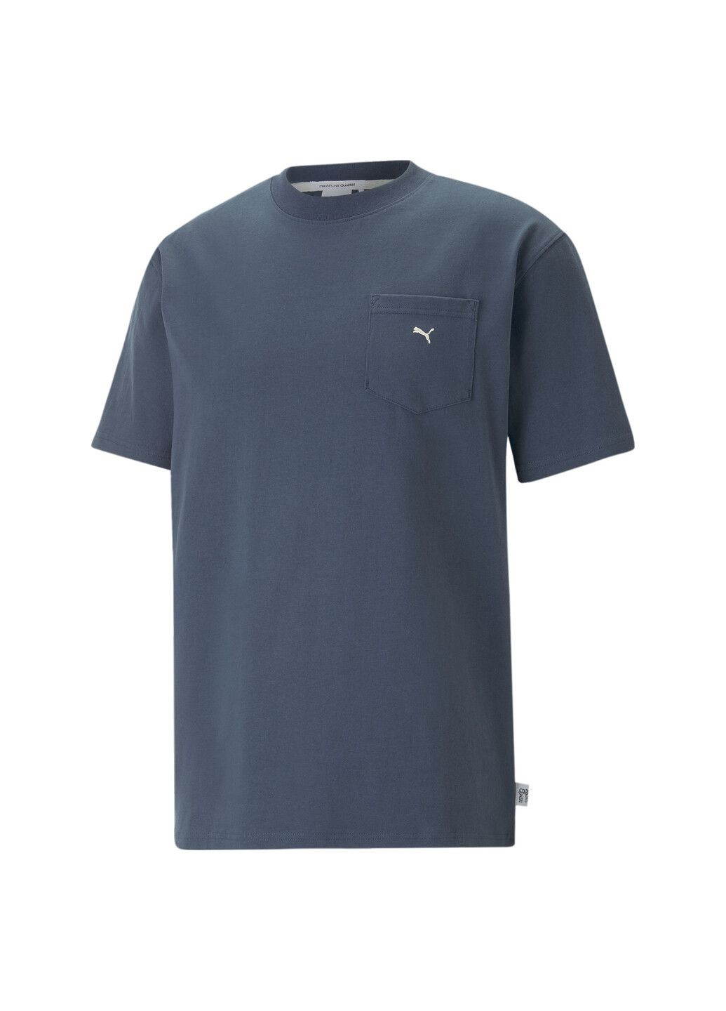 Синя футболка mmq pocket tee Puma