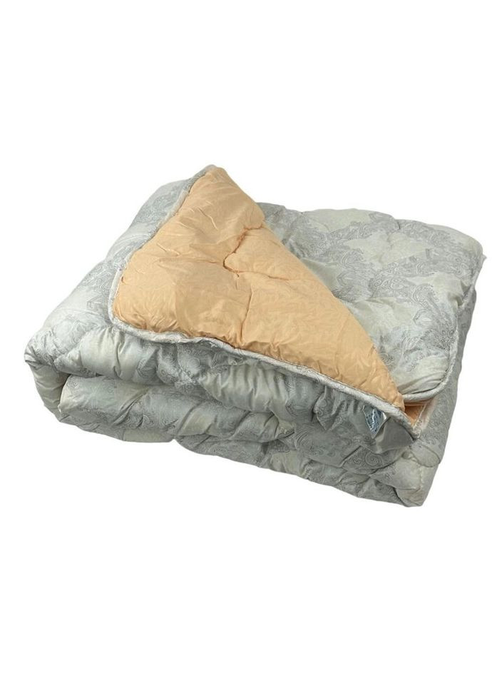 Ковдра полуторна закрита Візерунок 20374 150х210 см бежевий Arda (328391717)