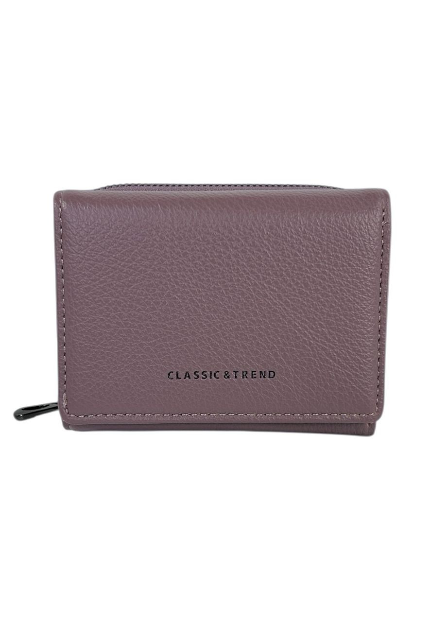 Жіночий гаманець з єко-шкіри 815-4 лавандовий 10,5 x 8,5 x 3,5 No Brand (371682722)