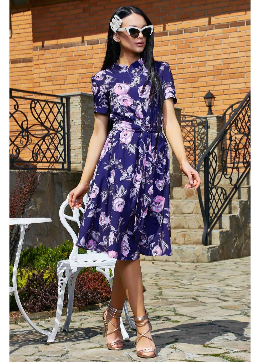 Синя сукня 1168.3522 Seventeen