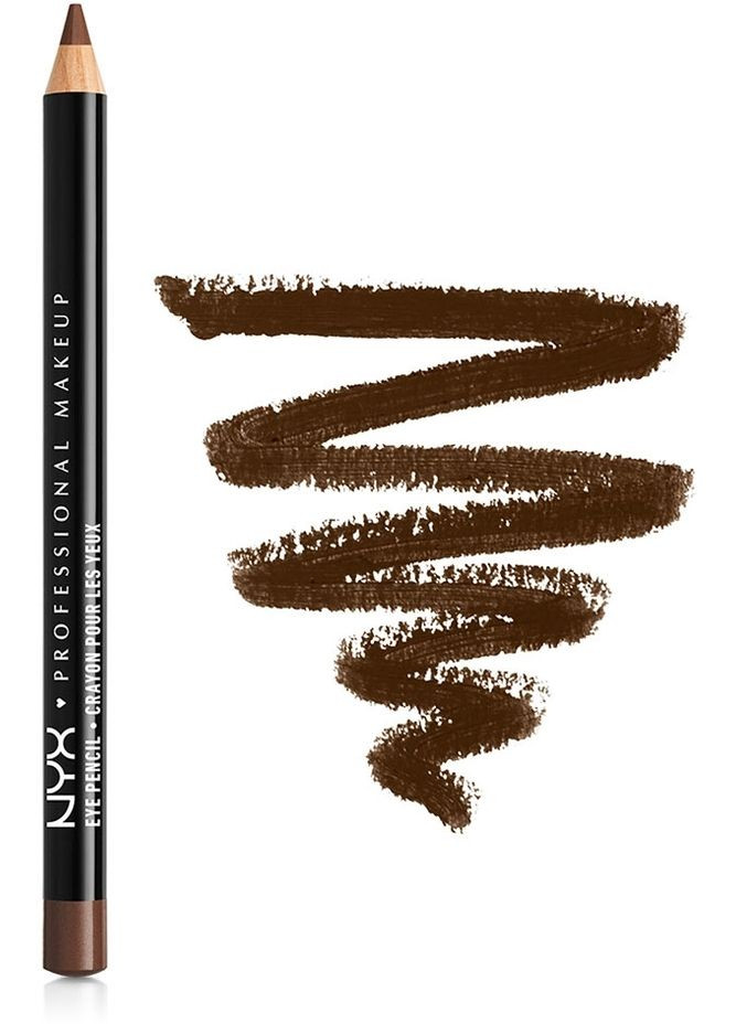 Тонкий олівець для повік Slim Eye Pencil 903 - Dark Brown (2-485092) NYX Professional Makeup (369790857)