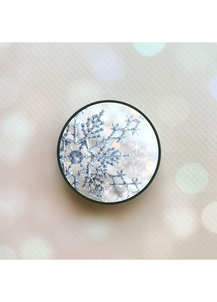 Держатель для смартфона / планшета попсокет Popsocket:: Снежинка (принт 166) Creative (360680601)