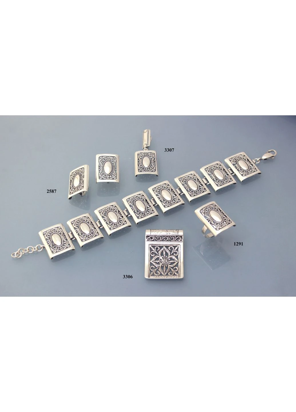 Серьги из серебра 925 пробы 2587 ХАРТОВ (397872593)