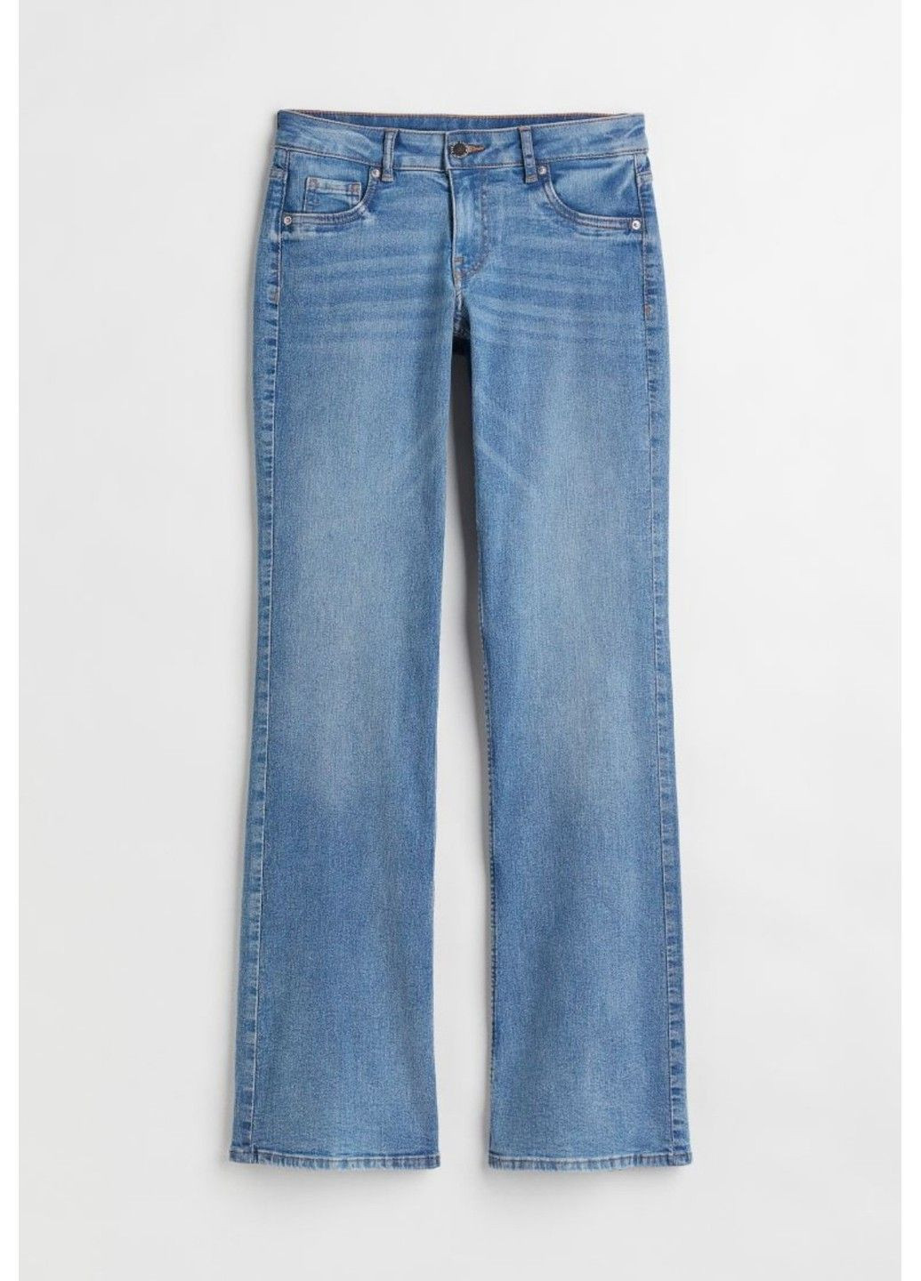 Жіночі джинси низької посадки Bootcut Н&М (56852) W36 Сині H&M - (288666401)