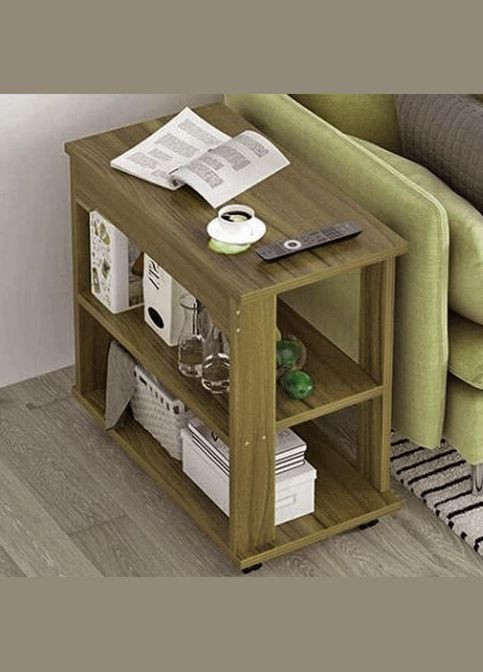 Сервировочный столик из дерева Грено мускат (ЭТК-002507) No Brand (327847157)