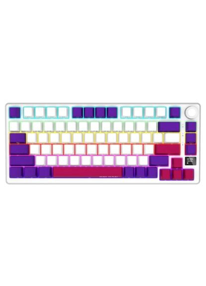 Клавиатура (LRG-KBP7075W-WH-US) LORGAR KBP7075W Pro RGB Wireless/Bluetooth/USB UA White (364660373)