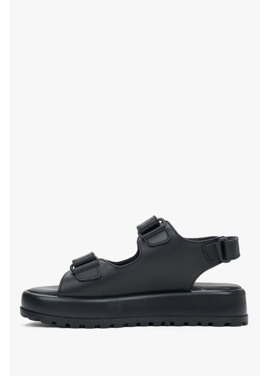 Сандалі, колір чорний Estro (367179634)