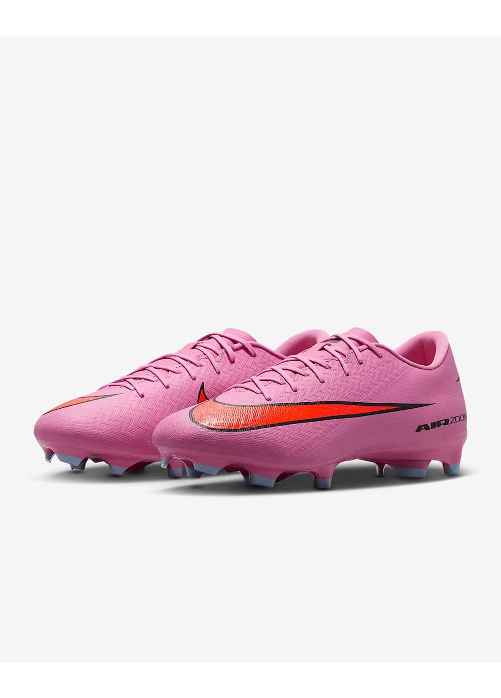 Розовые мужские бутсы zm vapor 16 academy fg/mg розовый Nike