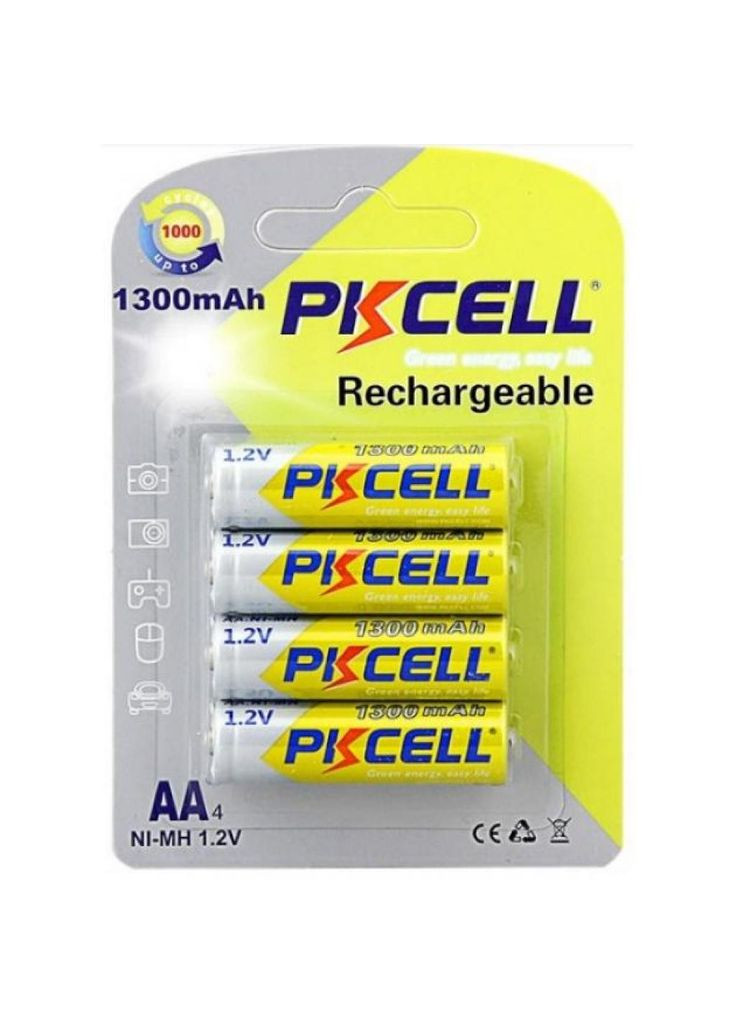 Акумулятор (m427637) PkCell AA R6 NiMH 1300mAh * 4 (367064594)