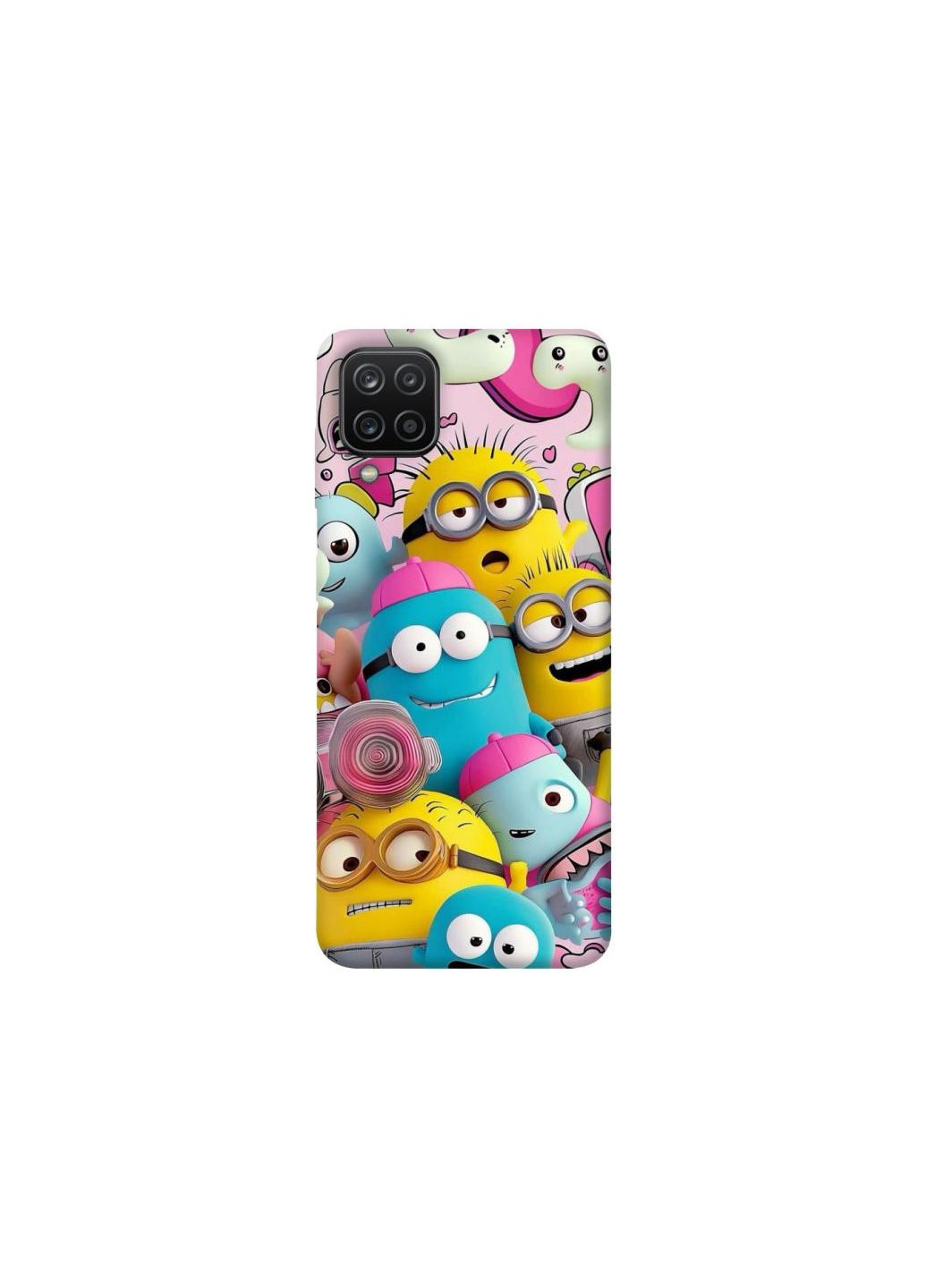 Чохол на Samsung Galaxy A12 Minions ver.1 Frontalka (354685725)