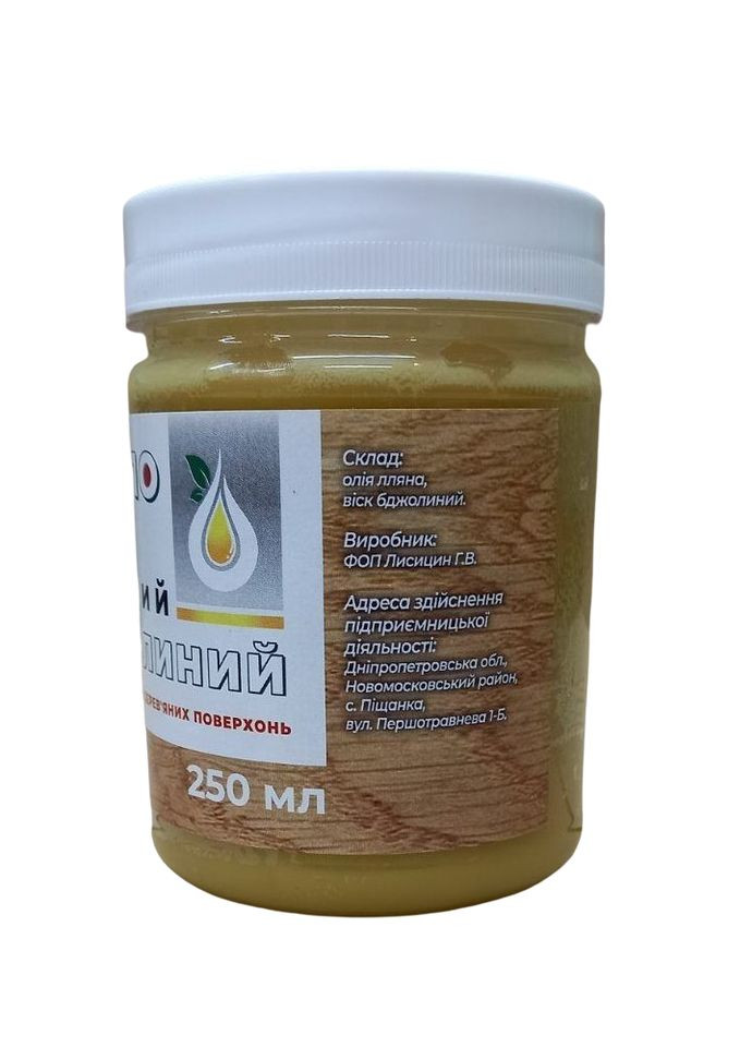 Масловоск твердый пчелиный для реставрации деревянных поверхностей LISSOL (315401707)