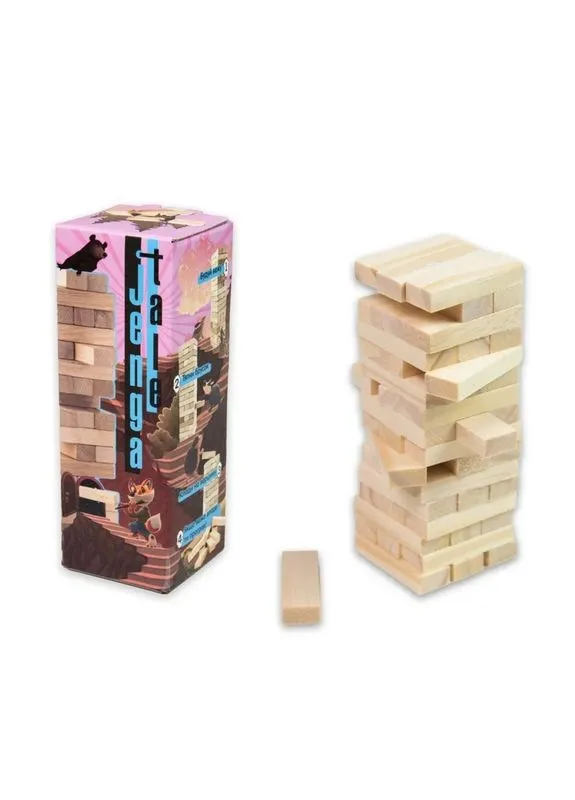 Настольная игра "Jenga Tale" 30966, 48 брусков, на украинском языке Strateg (380707380)