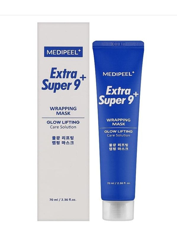 Маска-плівка з ефектом ліфтинг Extra Super 9 Plus Glow Lifting Wrapping Mask 70 мл Medi-Peel (350909704)