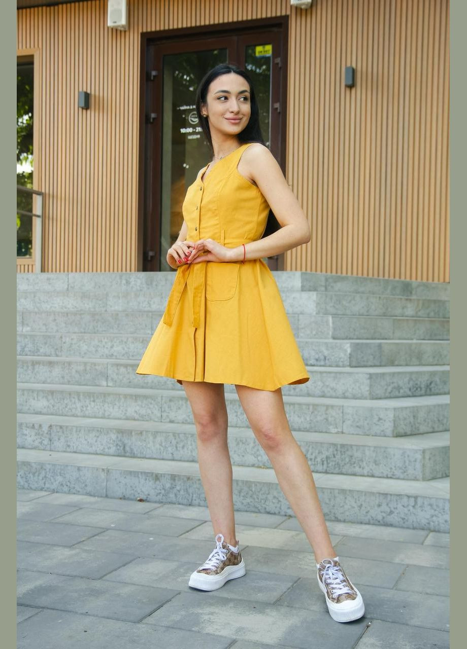 Летний женский лёгкий casual cарафан airy Intruder однотонный