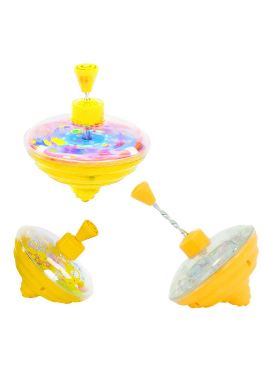 Юла со светом, желтый Jia yu toy (290850255)