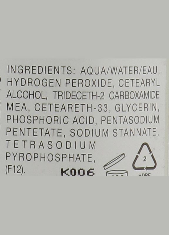 Окисник 10 Vol (3%) OxyCrem 1000ml (807618-100531) Eugene Perma (368616399)