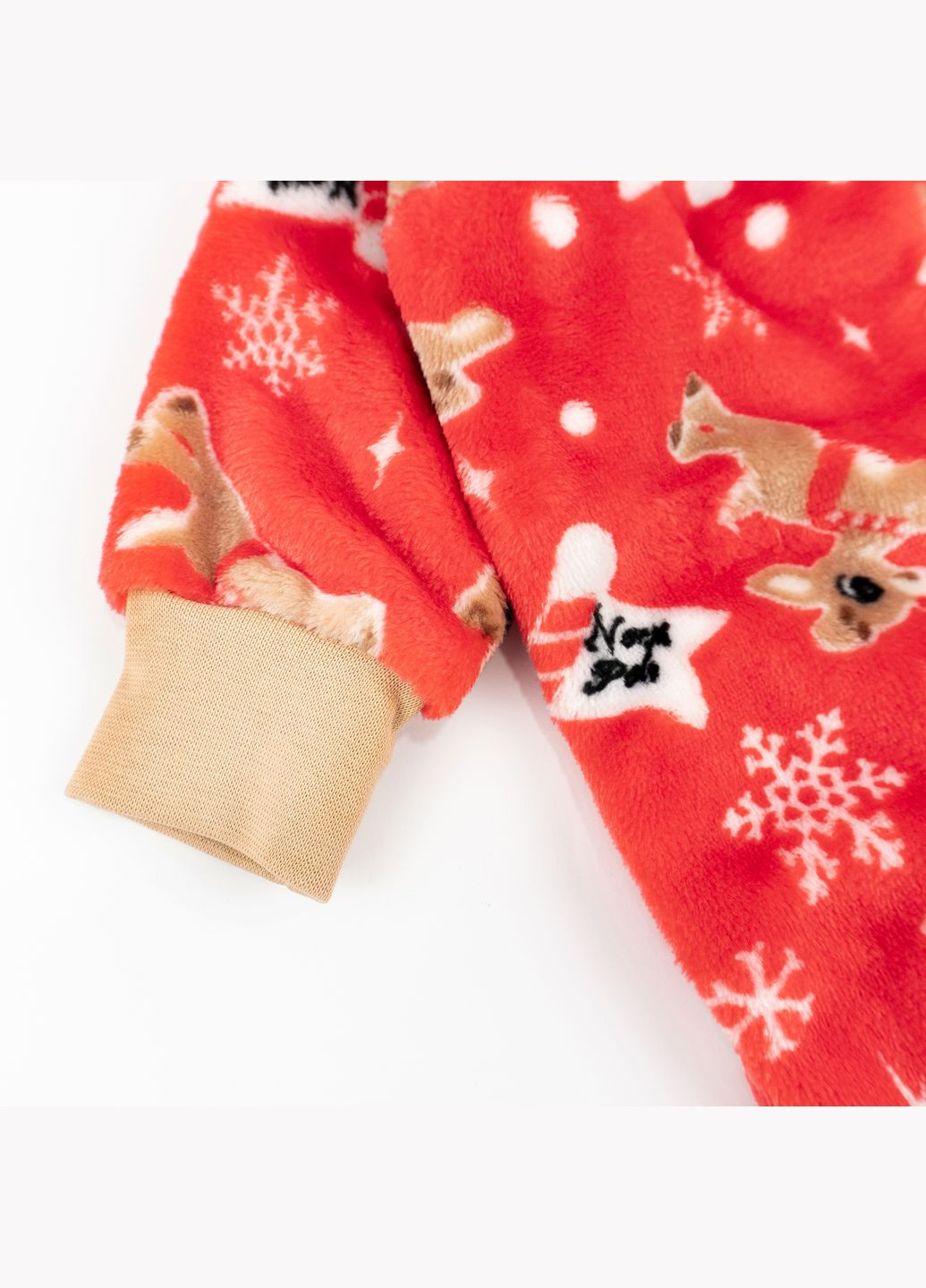 Комбінезон теплий для малят на кнопочці з оленями Christmas fawn dexter's (315825763)