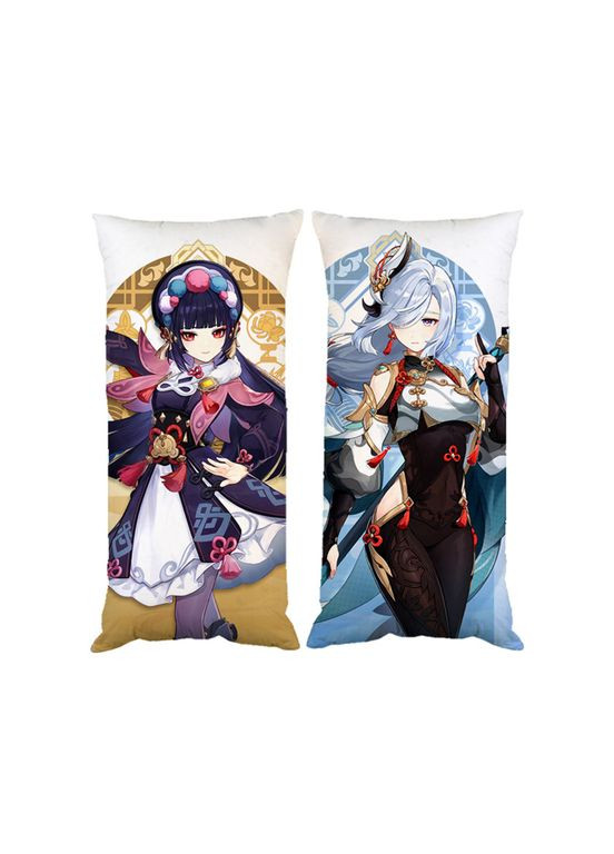 Наволочка чехол для подушки Шэнь Хэ Юнь Цзинь Геншин импакт Genshin Impact двухсторонняя 30х50 см (pp0073_50) No Brand (326996911)