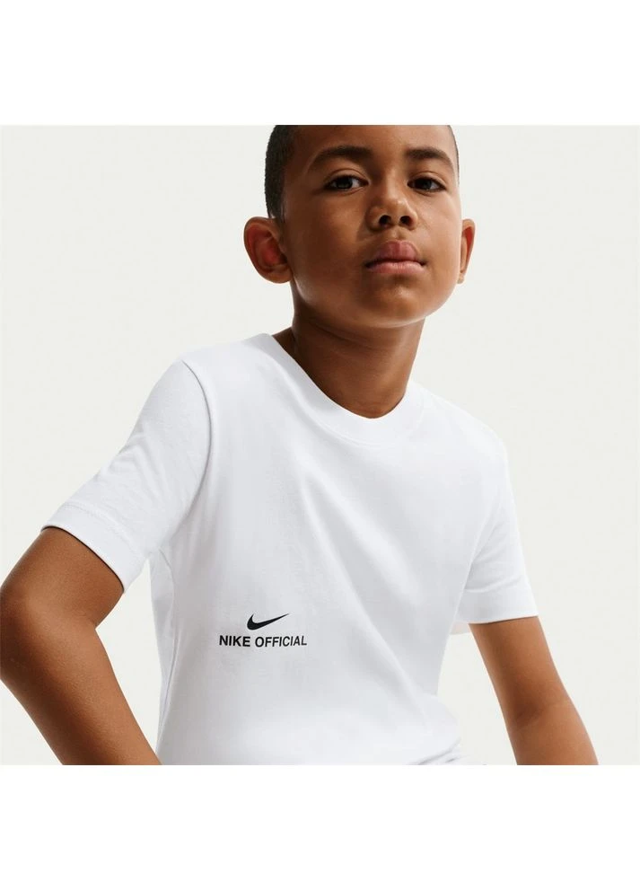Футболка Sportswear Older Kids T-Shirt White II0392-100 Nike (400198237)
