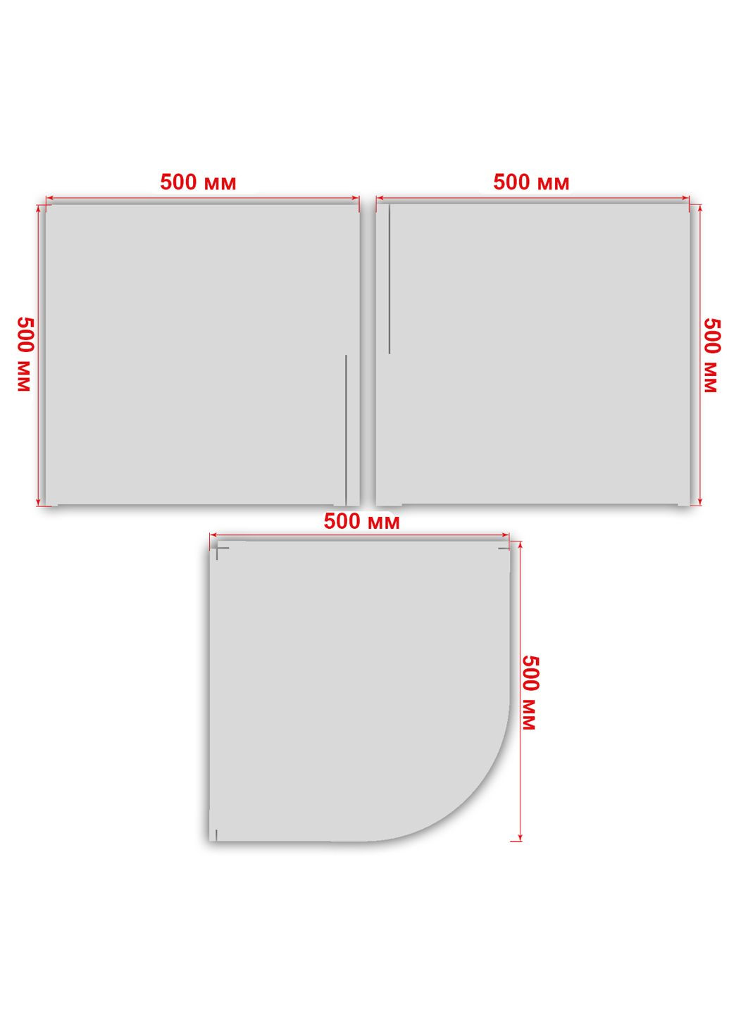 Фотофон 3D для предметной фотосъемки ПВХ угловой Дерево 50х50х50см (FFP-002) No Brand (316702795)
