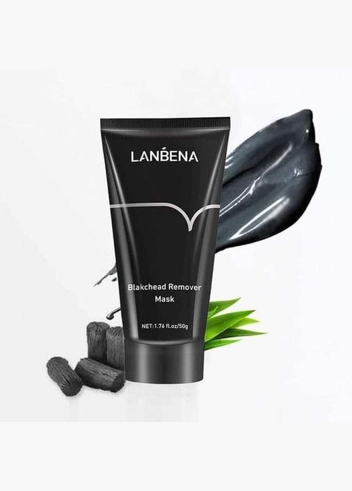 Бамбукова маска-плівка для видалення вугрів і чорних цяток із колагеном Bamboo Blackhead Remover Mask 50 г LANBENA (299486181)