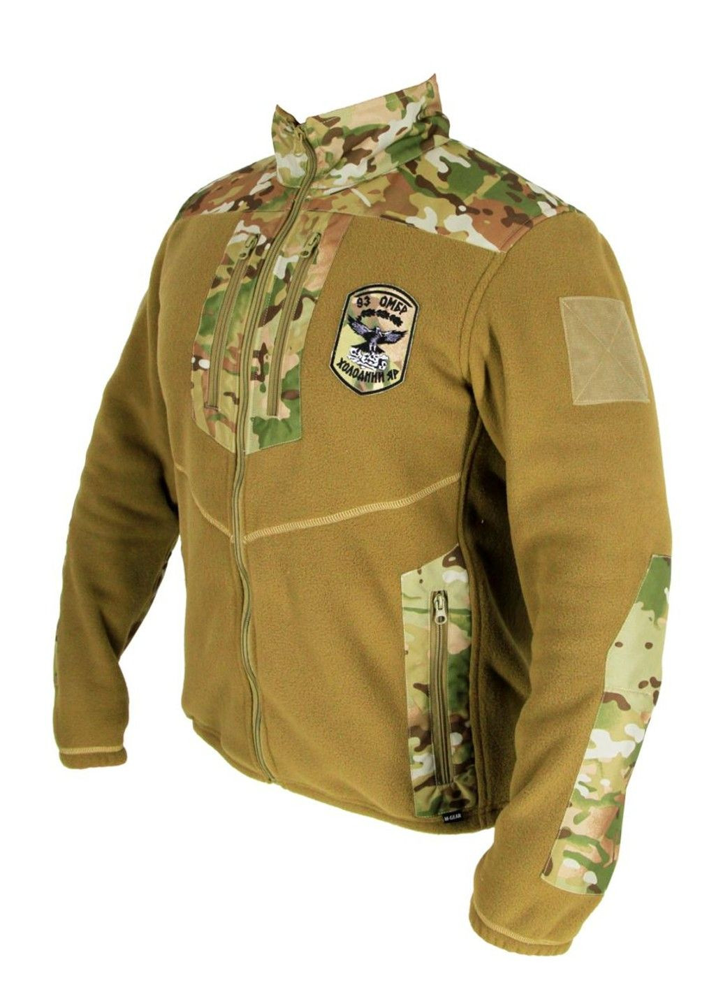Кофта военная 93ОМБР ворон fleece койот cordura mc M-GEAR (341084659)