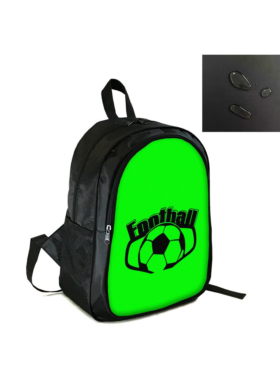 Рюкзак спортивний, шкільний, міський 38×28см з принтом Футбол дитячий, підлітковий для хлопчика футболіста (4272) No Brand (365672995)