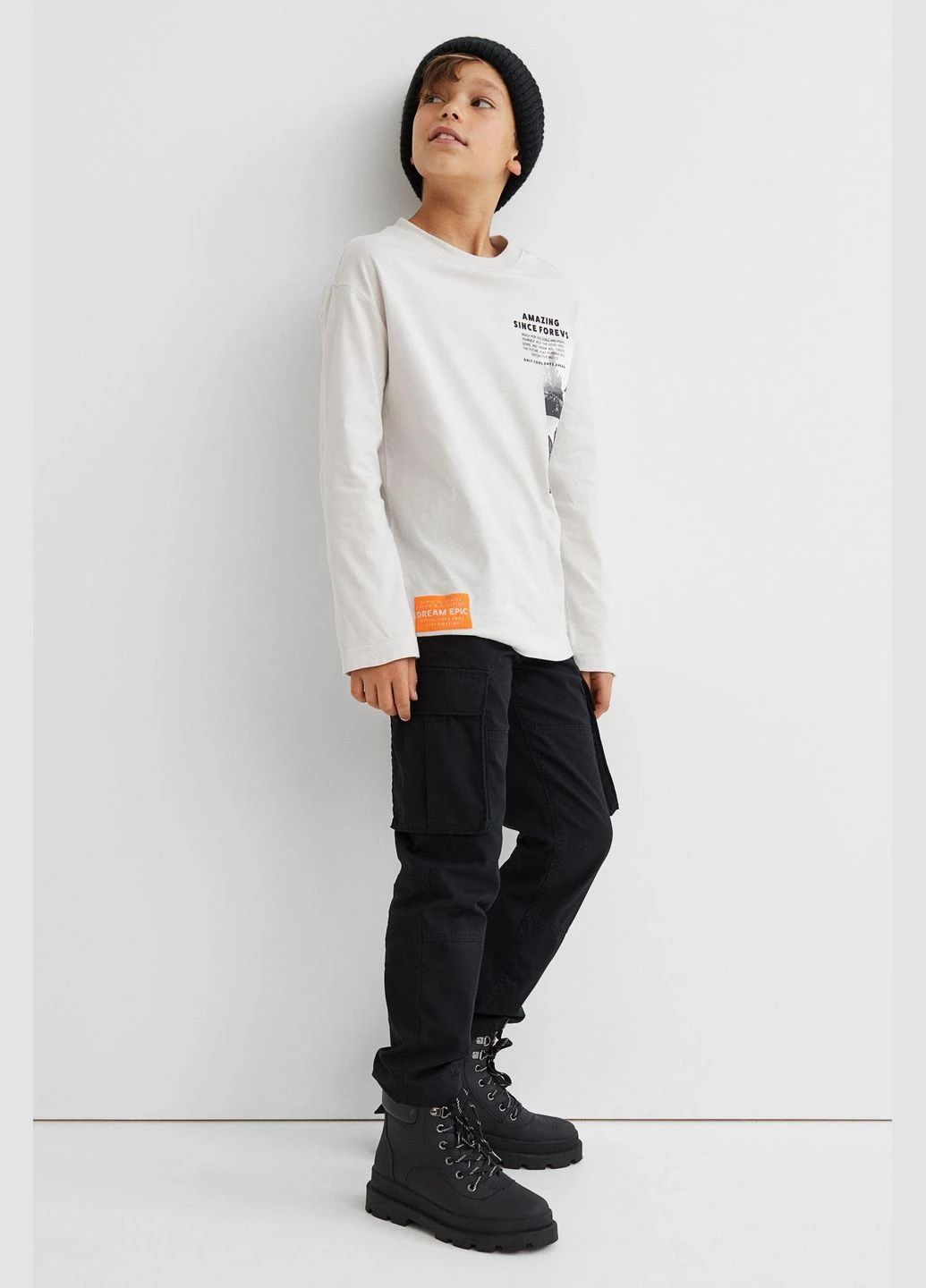 Черные брюки H&M