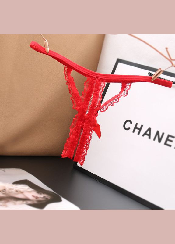 Сексуальные женские трусики со свободным доступом и жемчугом (арт.80157) No Brand (346121594)
