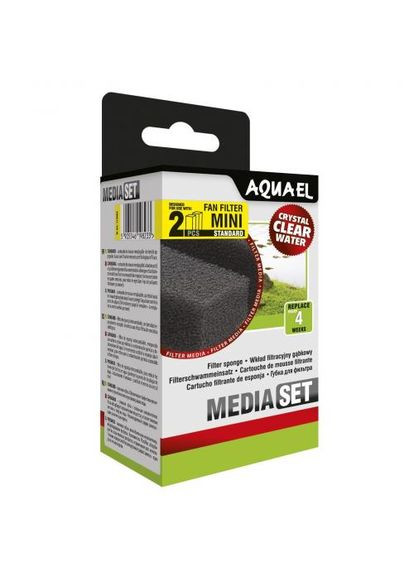 Вкладыш во внутренний фильтр Fan Mini Plus, 2 шт (губка) Aquael (331283543)