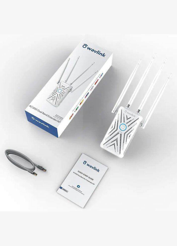 AC1200 Aerial K wi-fi підсилювач сигналу (репітер) 2.4 / 5.8 ГГЦ Wavlink (317296004)