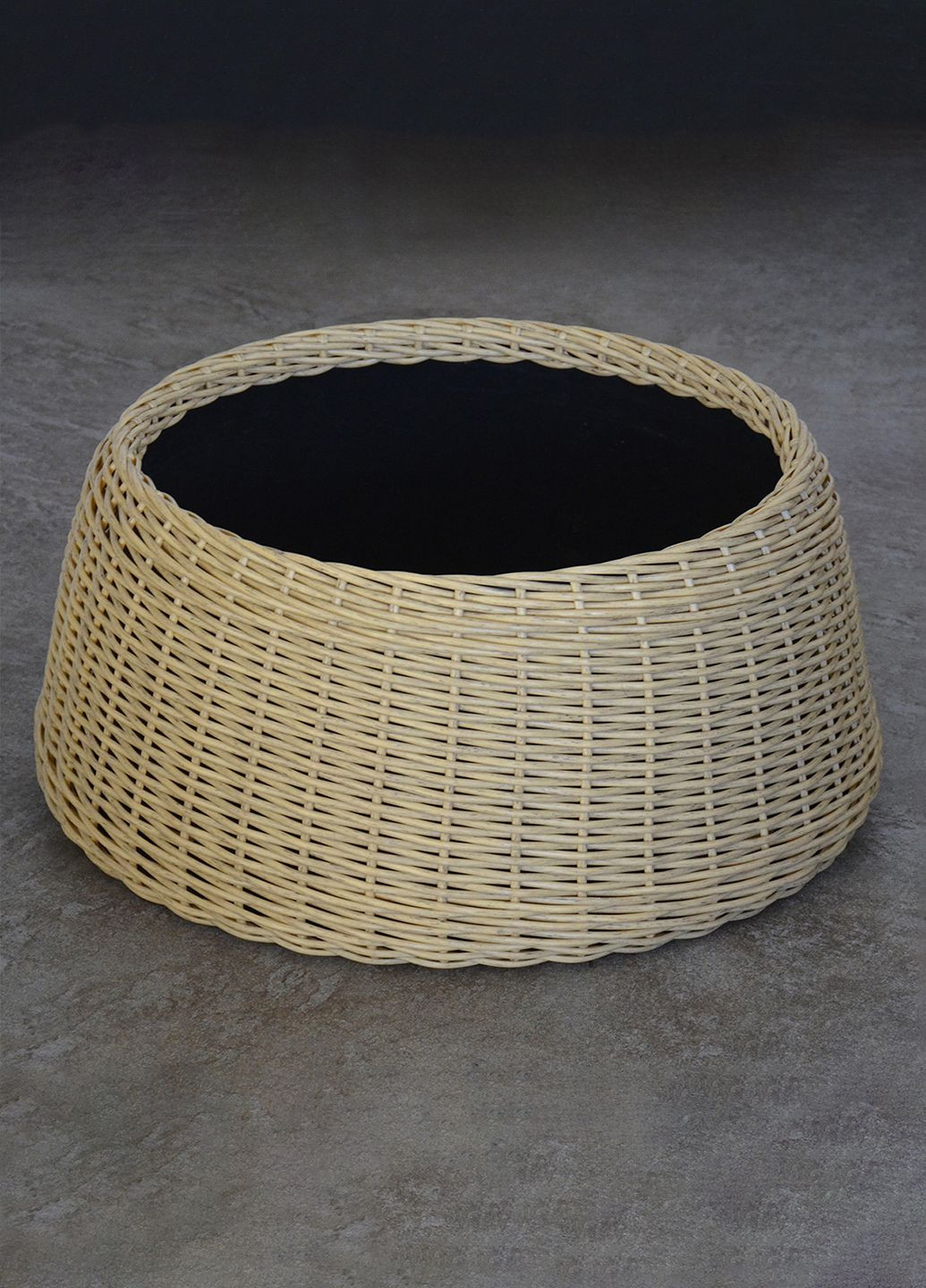 Спідниця для ялинки з ротанга ручної роботи, плетений кошик для декорування ялинки, підставка під ялинку. Handmade (361894080)